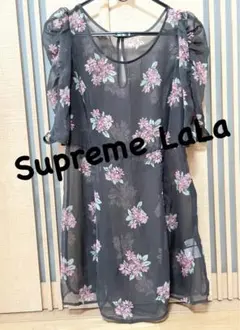 Supreme LaLa シアーチュニック シフォンチュニック パフスリーブのサムネイル