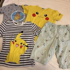 ピカチュウ Tシャツ 4点セット
