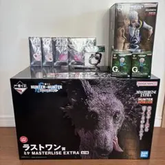 一番くじ ハンター C賞シルバ E賞 ナニカ F賞ラストワン賞 ミケ セット
