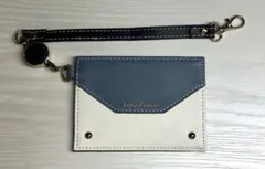 パスケース 定期ケース ネイビー系