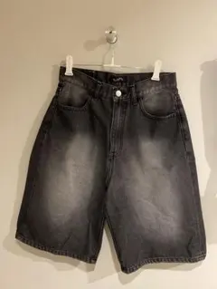 SLOPPY グレー デニム ハーフパンツ