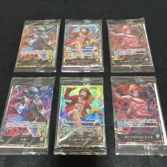 【未開封】ワンピースカード　ルフィ エース　サボ セブンイレブンプロモ 2セット