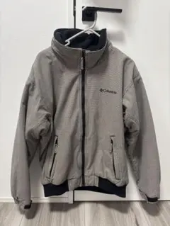 Columbia フリースジャケット M グレー　千鳥柄