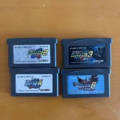 【ソフト単品】ロックマンエグゼ　GBAソフト　5点セット　動作未確認