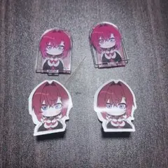 にじさんじチョコエッグプラス　アクリルスタンド　ステッカー　アンジュカトリーナ