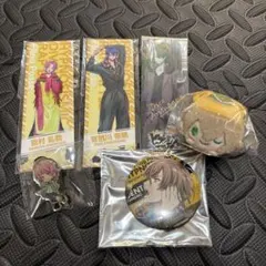 ヒプノシスマイク　夢野幻太郎　まめころりん 飴村乱数　有栖川帝統　缶バッジ