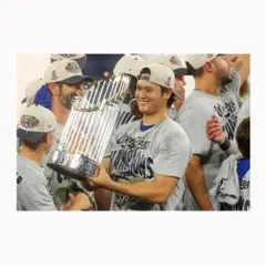 大谷 翔平選手 ワールドシリーズ 2025 フォト KGサイズ A
