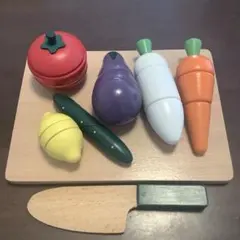 木製おままごと　野菜セット
