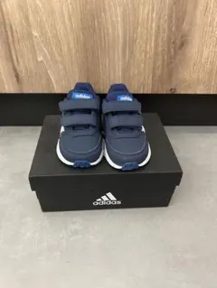 adidas ベビー スニーカー ネイビー/ホワイト