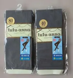 tutu.anna グレー 　レギンス 2セットのサムネイル