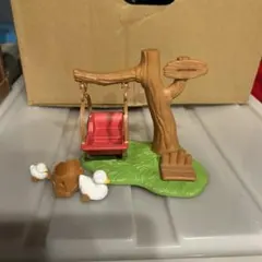 ヴ*ィ様 シルバニアファミリー　ブランコセット　レア　レトロ　赤ちゃんブランコで