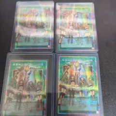 精霊術の使い手　プリシク　 オーバーフレーム　4枚セット