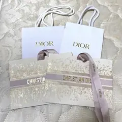 Dior ショップ袋 4枚セット