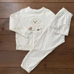 130㎝GUパジャマ　スエット上下