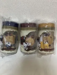 サンリオ　タイニーチャム　ティータイムパーティマスコット付きクリアポシェット