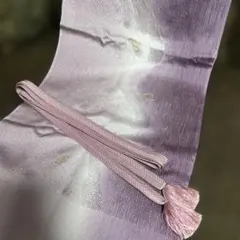 ♡定価10500円上品紫の帯揚げセット！♡