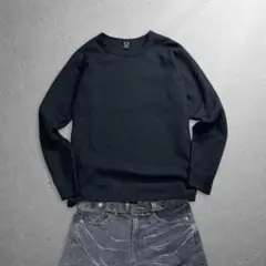 archive y2k faded waffle tee blue grunge - メルカリ