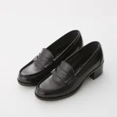 HARUTA ハルタ　ヒールアップローファー #4603 24EEE 黒