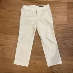 green label relaxing アイボリー　パンツ