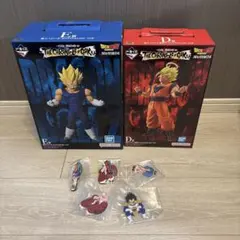 ドラゴンボール D賞超サイヤ人2孫悟空&Ｅ賞魔人ベジータ　おまけ付き