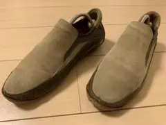 COLE HAAN スエード スリッポン メンズ カーキ系　8.5w 26cm