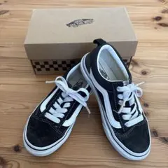 VANS バンズ　キッズ　オールドスクール 19cm