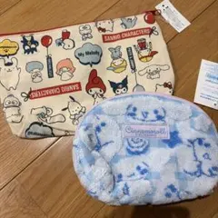 サンリオキャラクター ポーチ2点セット