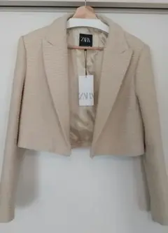 ZARA★ショートツイードジャケット★新品タグ付