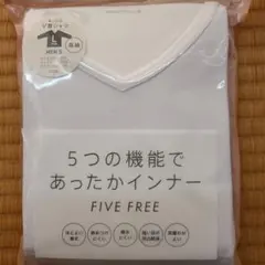 Topthermo メンズ Lサイズ 長袖 Vネックシャツ