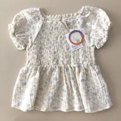 teteatete ママコラボ チュニック 花柄 95