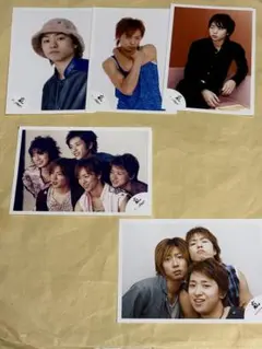嵐 公式写真 10年以上前 嵐ロゴ 大野智 櫻井翔 相葉雅紀 松本潤 二宮和