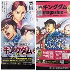 激レア】キングダム 王騎将軍 15周年 特大ポスター A1サイズ 当選通知