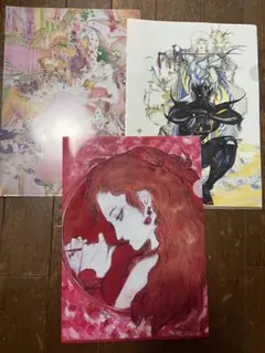 天野喜孝 クリアファイル 3枚セット