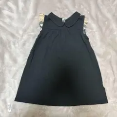 92cm BURBERRY ブラック ノースリーブワンピースのサムネイル