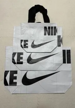 ナイキ エコバッグ S M L 3枚セット ショッピング トート バッグ 韓国.