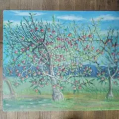 柿と長靴壁掛けアート贄田越郎画 柿と長靴壁掛けアート贄田越郎画 - メルカリ