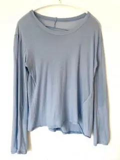 ズッカ　ライトブルー 長袖Tシャツ