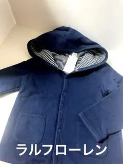 美品　Ralph Lauren フード付きジャケット 24M ネイビー