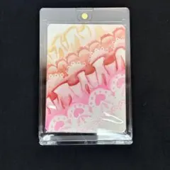 手描き 原画 水彩 イラスト レース模様 グラデーション オリジナル 一点もの