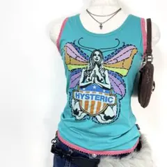y2k❤️00s HYSTERIC GLAMOUR バタフライガール タンクトップ
