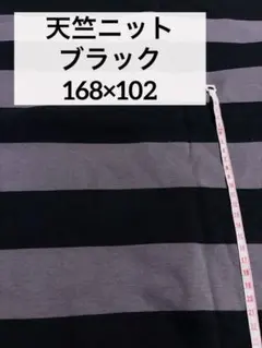 レア:廃盤商品 puriri 天竺ニット 太ボーダー ブラック 男の子服