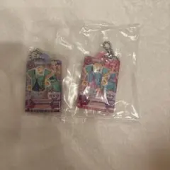 アイカツ プリパラ アクリルチャーム 天羽まどか 黒沢りん