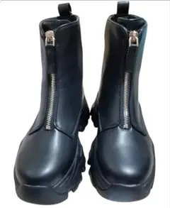 フロントジップ ブーツ