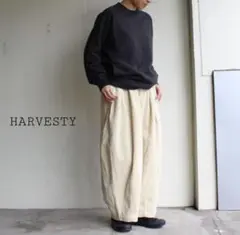 ハーベスティ コーデュロイサーカスパンツ アイボリー 2 ユニセックス