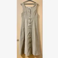 OLIVE des OLIVE ジャンバースカート ブラウン