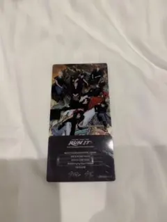 スキズ RUN IT FC マイル特典 シルバー ピクチャーチケット