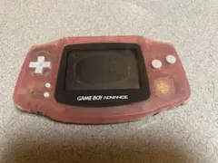 任天堂 ゲームボーイアドバンス クリアピンク 本体　ジャンク品