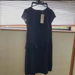 【新品】TO BE CHIC フリルワンピース 40のサムネイル