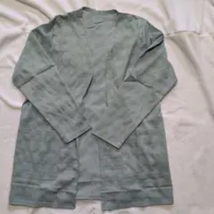 透かし編み エアリー カーディガン ボレロ