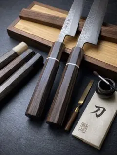 包丁セット 二本 日本製 龍徳作 - メルカリ